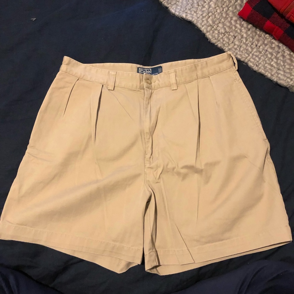 Polo by Ralph Lauren pleated shorts